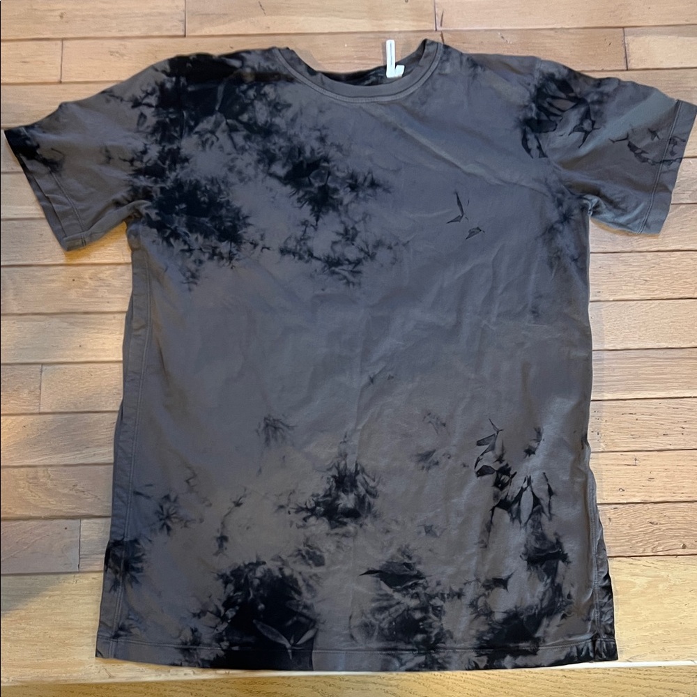 Helmut lang Black Tie-Dye T-Shirt